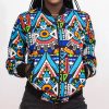 BOM009 Bombers femme wax -100% Coton