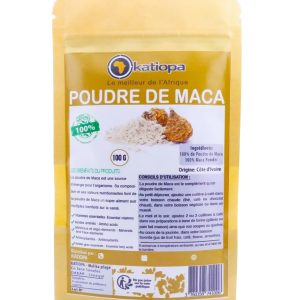 Poudre de Maca 100g - Une véritable source d'énergie.